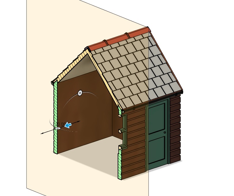 Model Railway Lineside Wooden Hut 2 3D print model_8