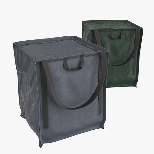 Heavy Duty Bag 2 colors Low-poly 3D model