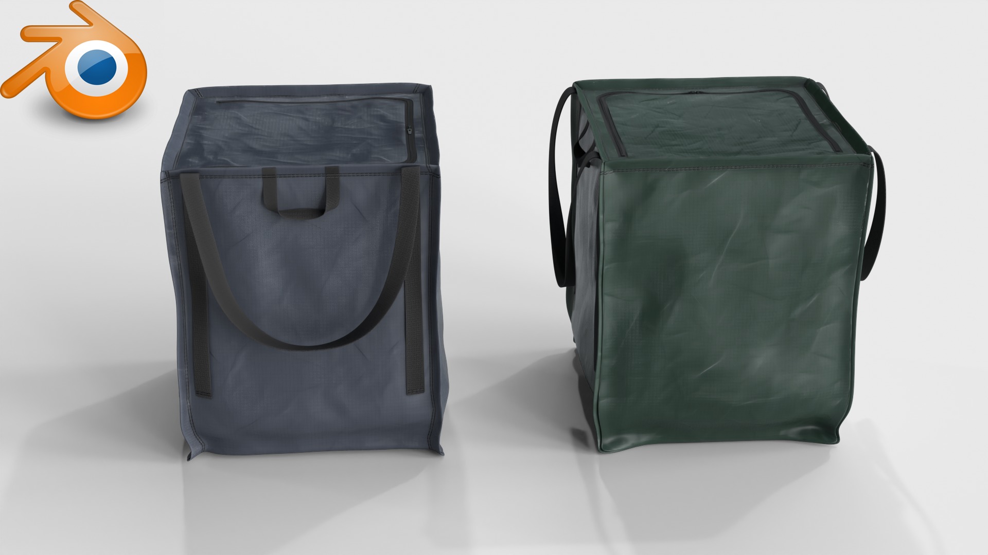 Heavy Duty Bag 2 colors Low-poly 3D model_7