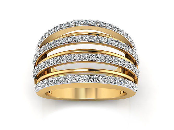 Women Ring  Render 3dm STL OBJ FBX Details 3D print model