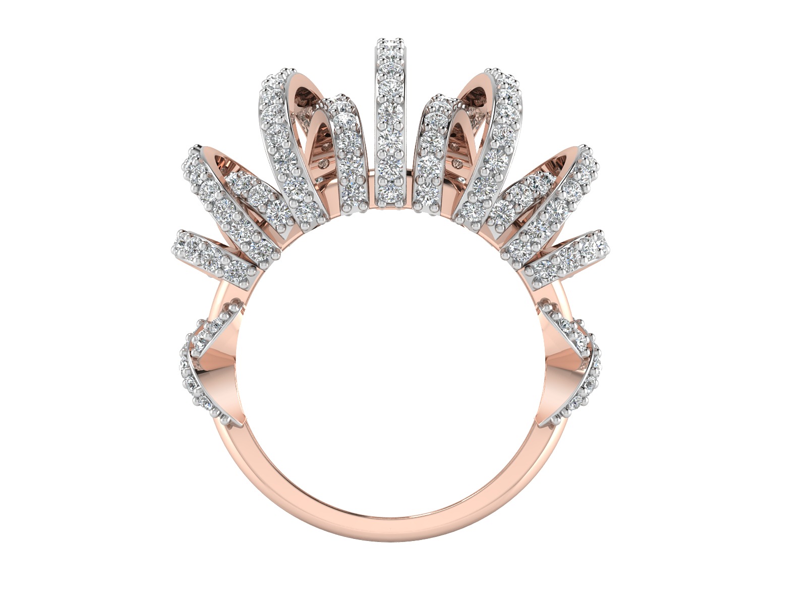 Women Ring  Render 3dm STL OBJ FBX Details 3D print model_5