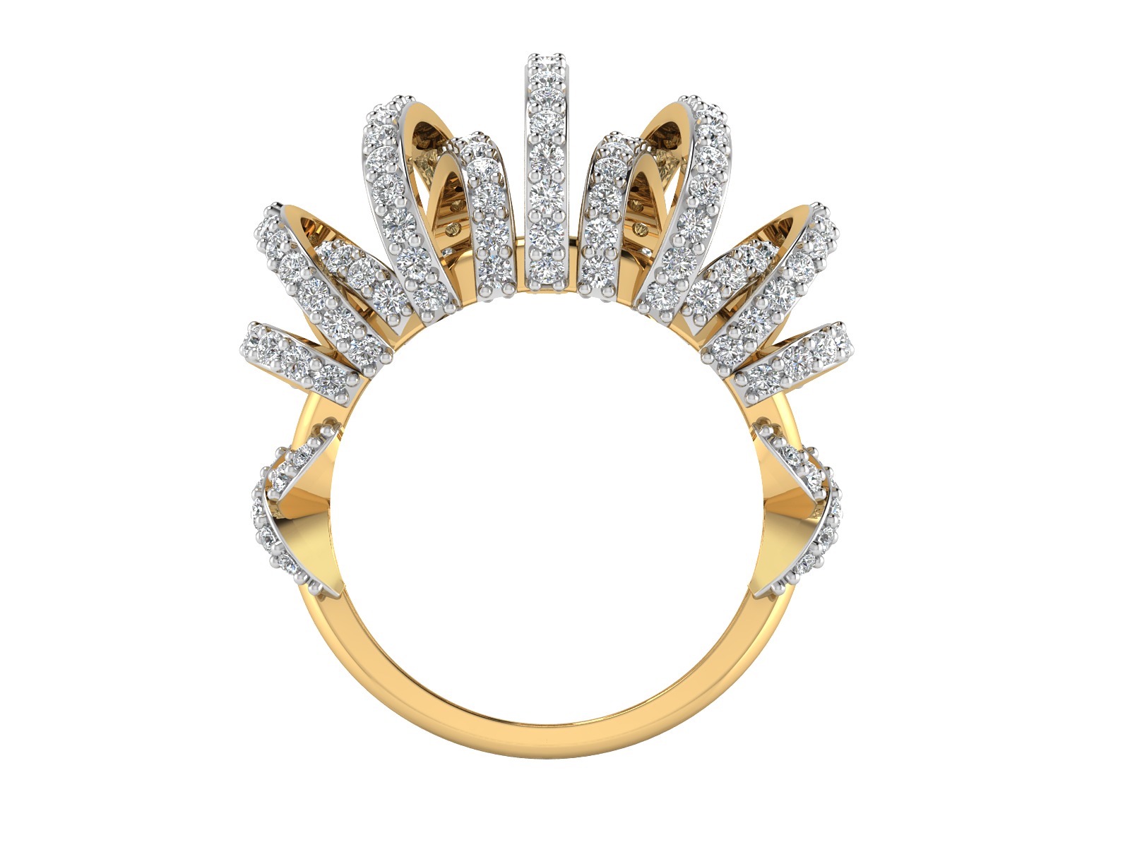 Women Ring  Render 3dm STL OBJ FBX Details 3D print model_7