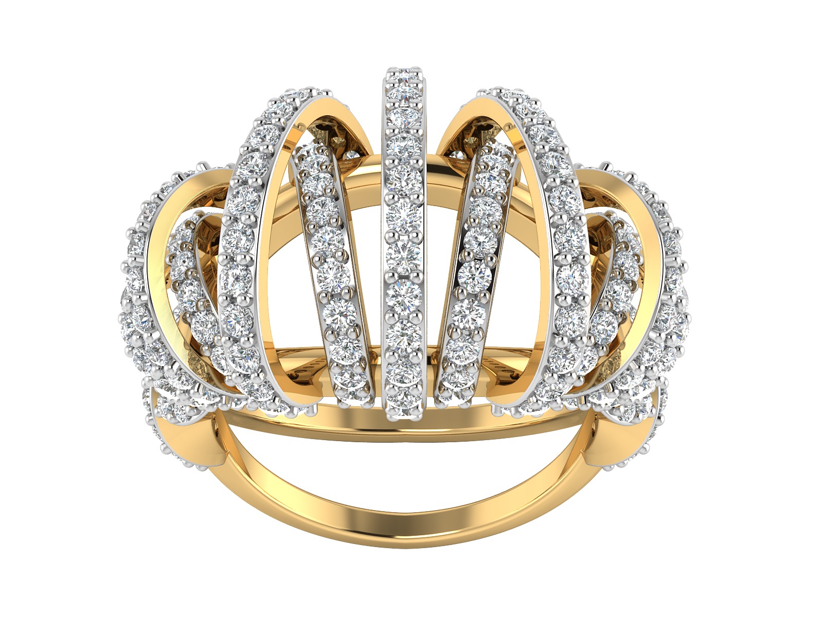 Women Ring  Render 3dm STL OBJ FBX Details 3D print model_3