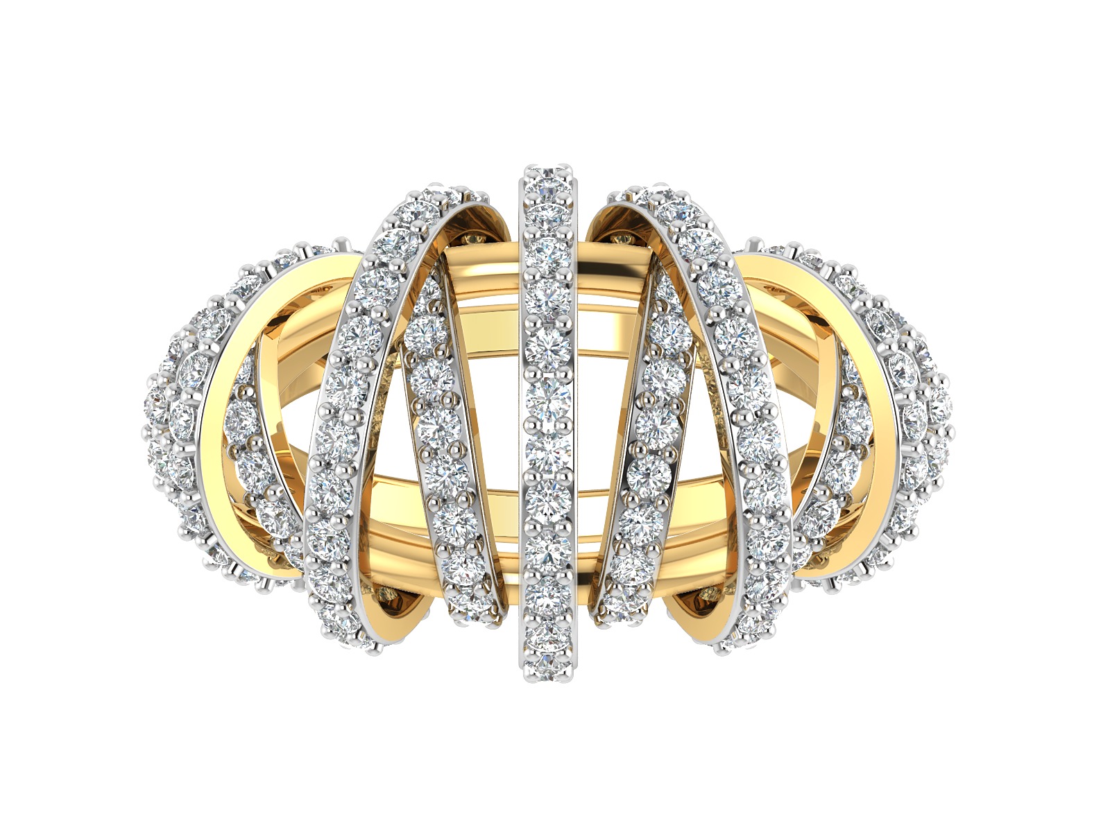 Women Ring  Render 3dm STL OBJ FBX Details 3D print model_15