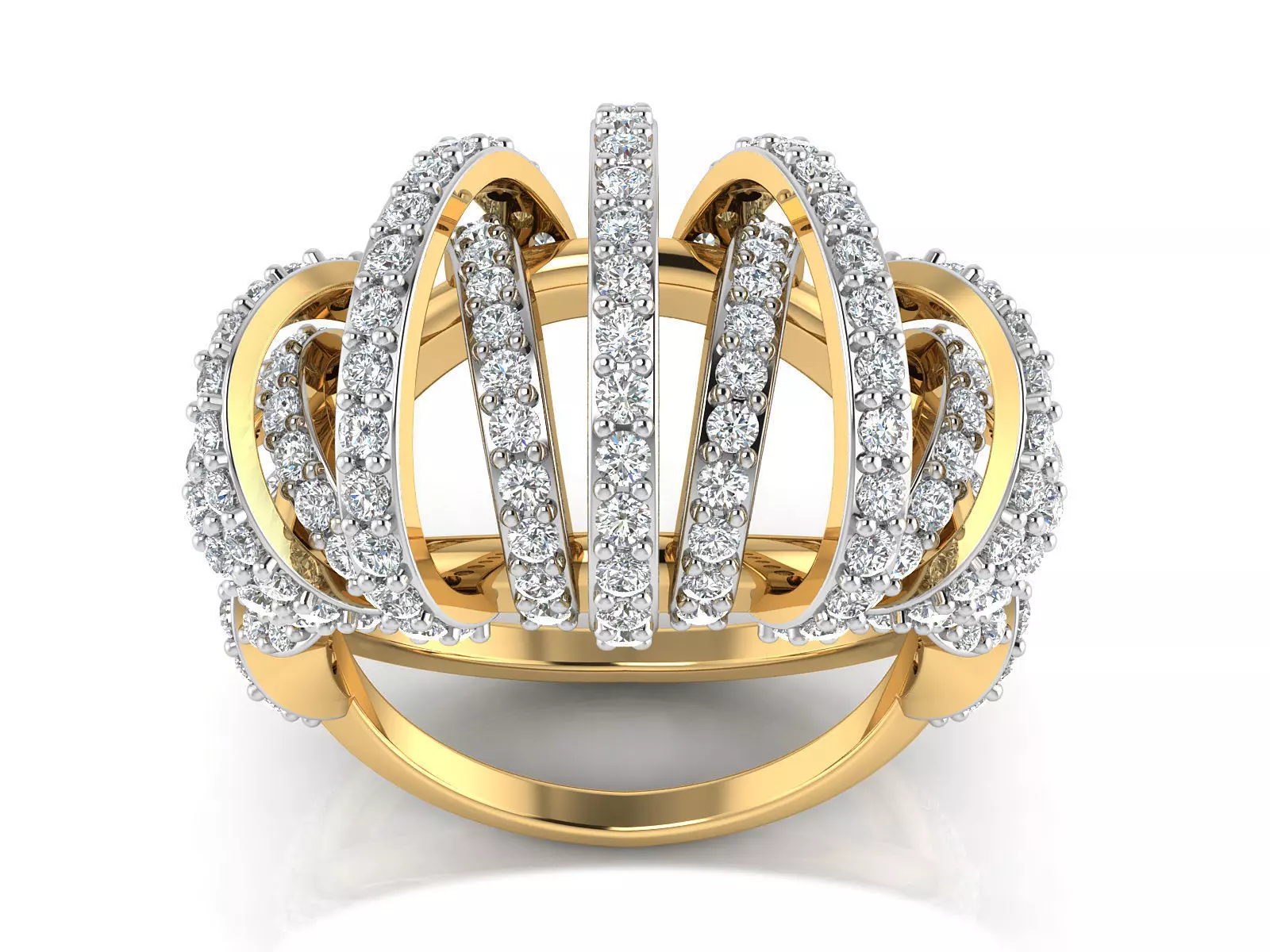 Women Ring  Render 3dm STL OBJ FBX Details 3D print model_0