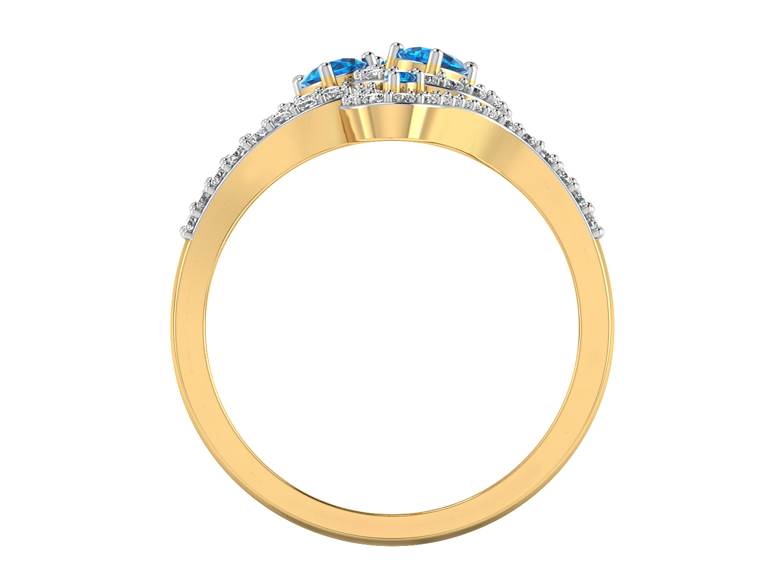 Women Ring  Render 3dm STL OBJ FBX Details 3D print model_11