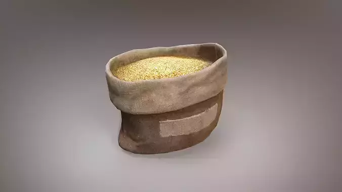 Sack with Wheat