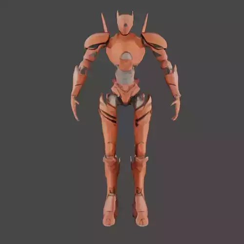 Saber Athena 3D model