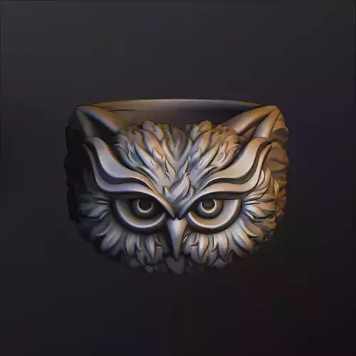 Owl Ring v2