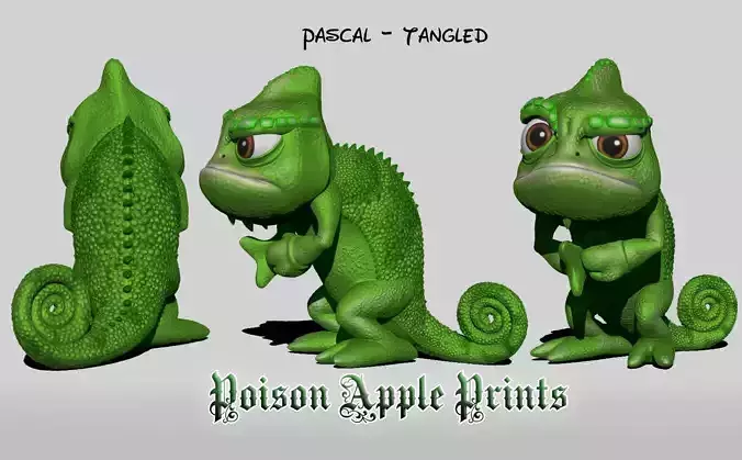 PASCAL- TANGLED 3D print model