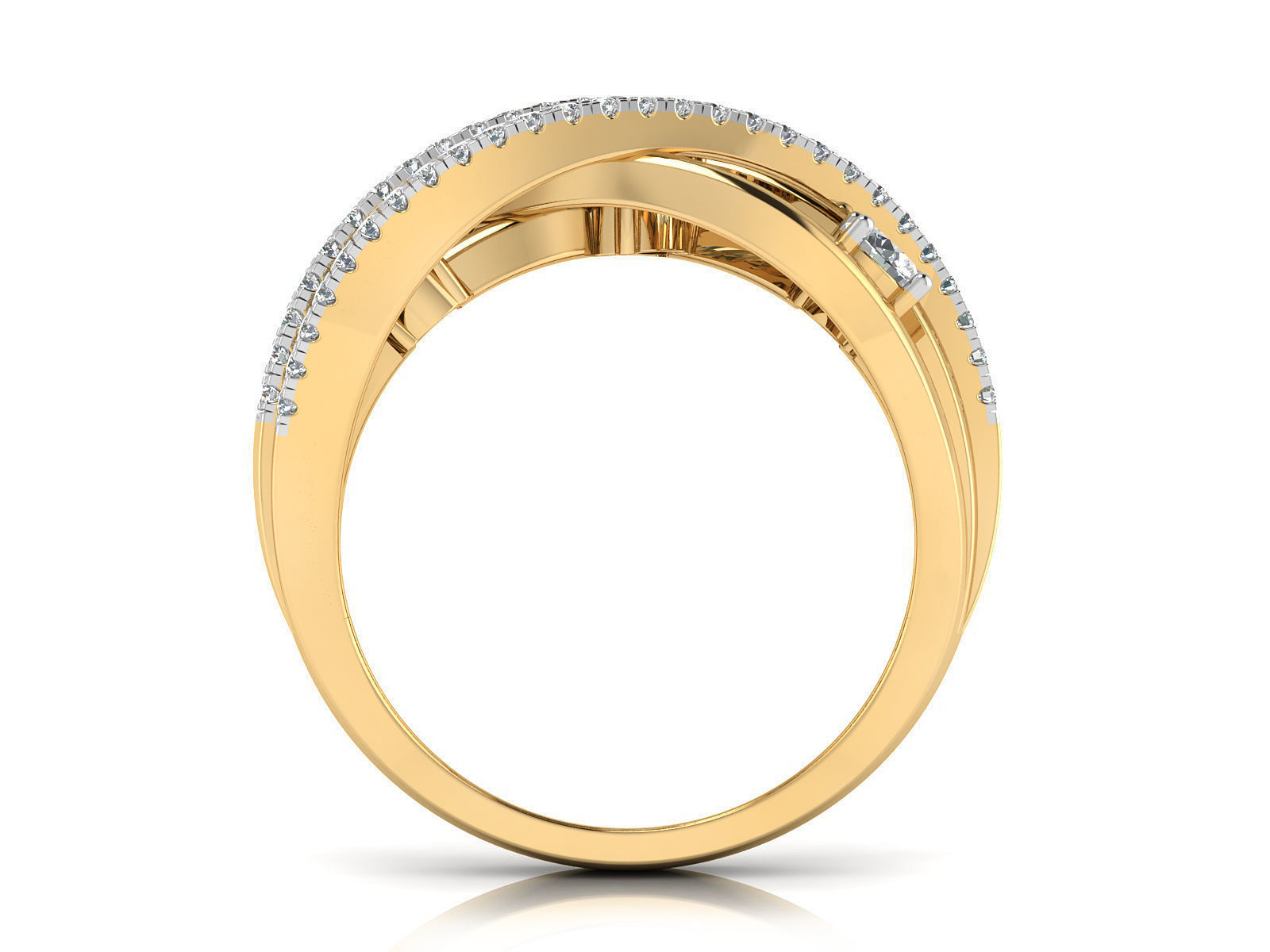 Women Ring  Render 3dm STL OBJ FBX Details 3D print model_6