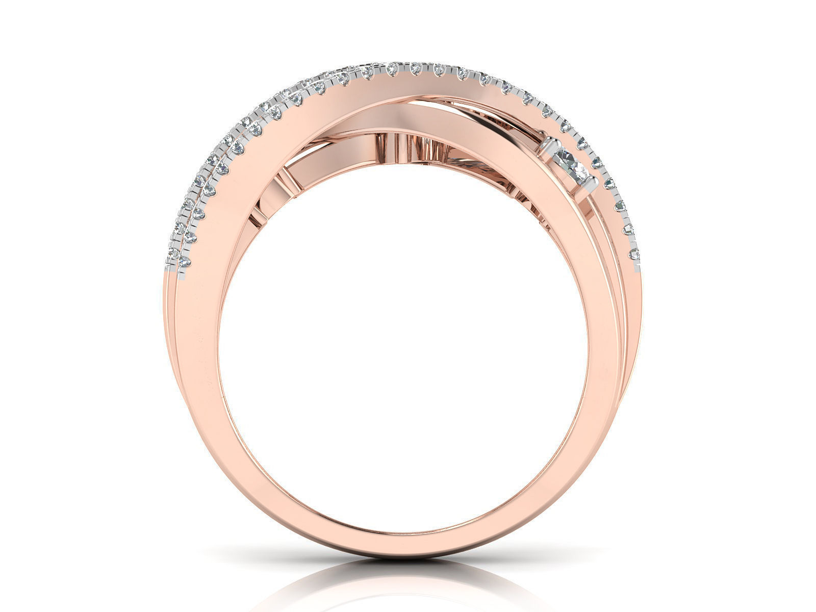 Women Ring  Render 3dm STL OBJ FBX Details 3D print model_4