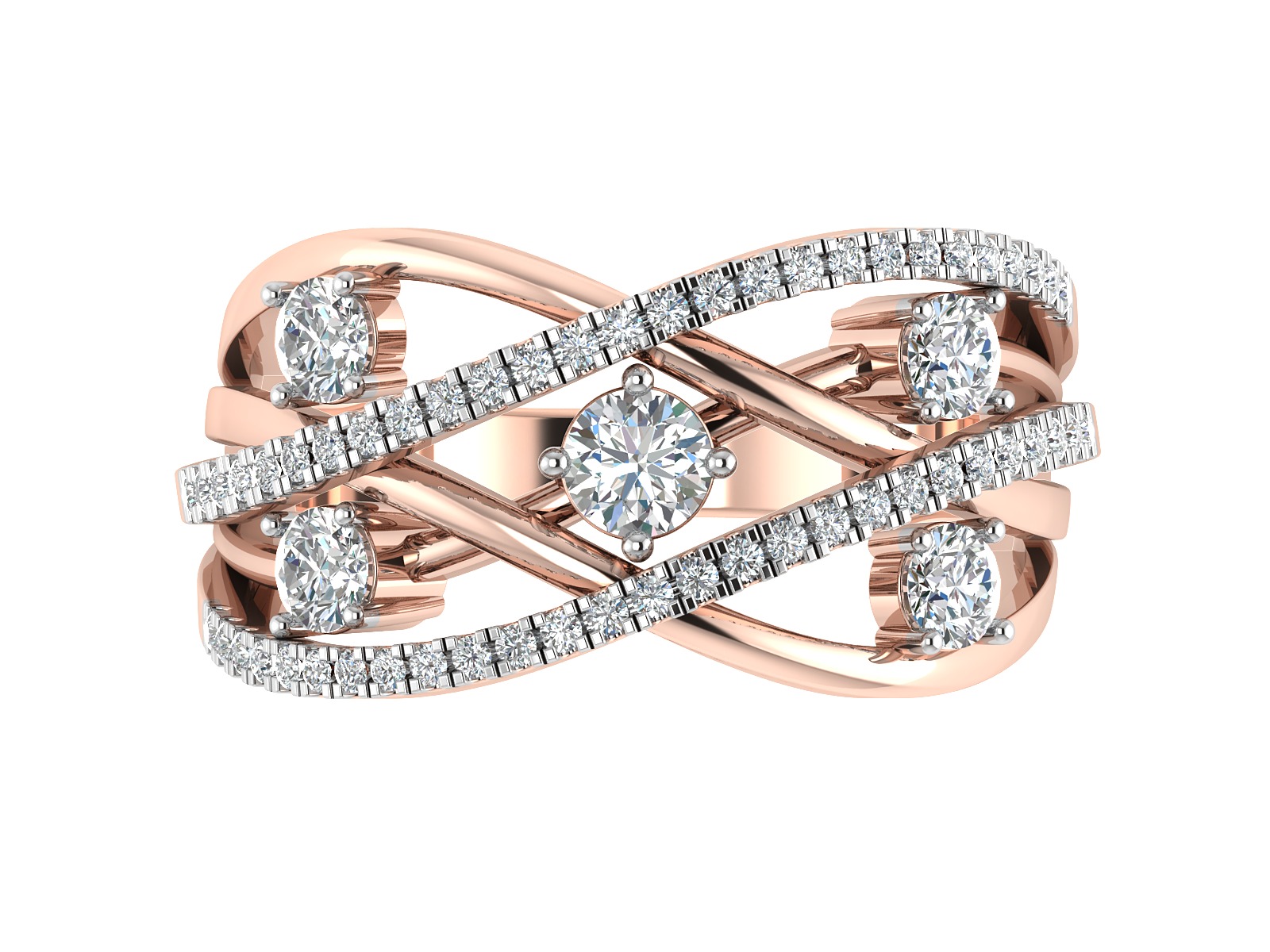 Women Ring  Render 3dm STL OBJ FBX Details 3D print model_13