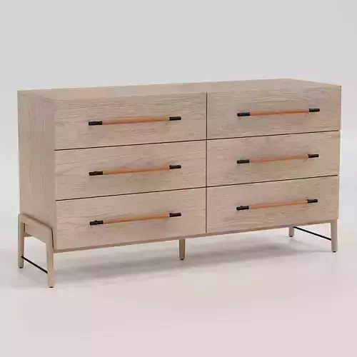 Rosedale 6 Drawer Dresser