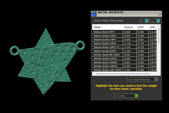 Hebrew chai Pendant 3D print model_3