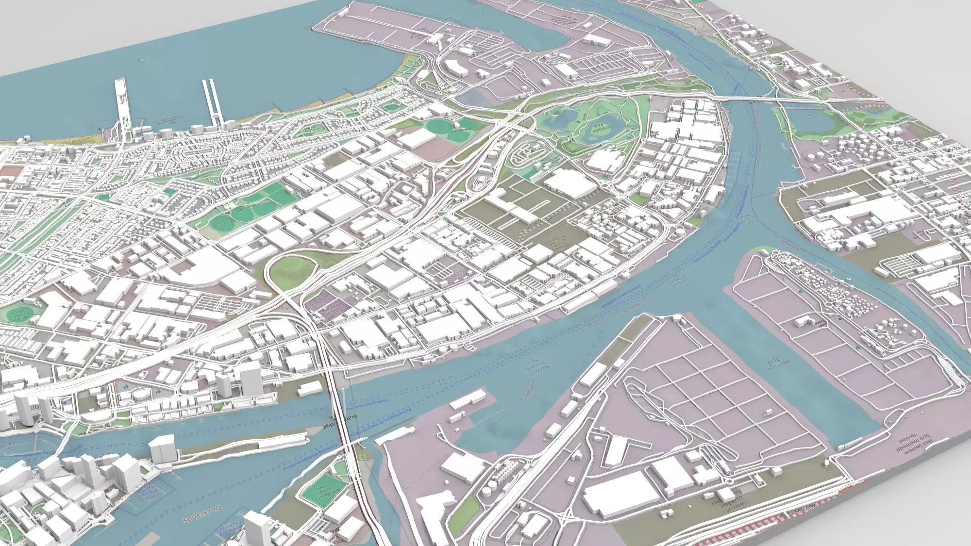 Port Melbourne Victoria Australia 3D model