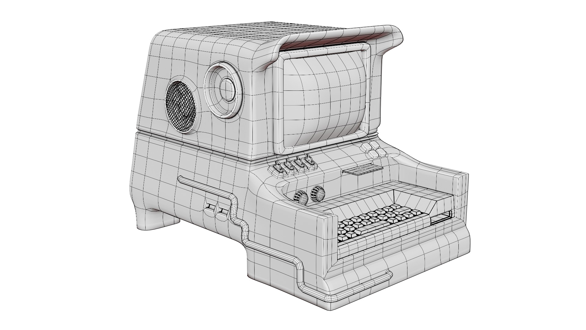 TheValley - Retro Computer 3D model_8