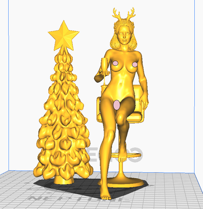 Merry Christmas - Happy New Year 3D print model_10