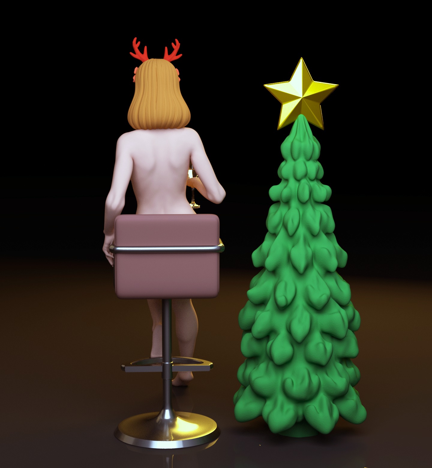 Merry Christmas - Happy New Year 3D print model_6