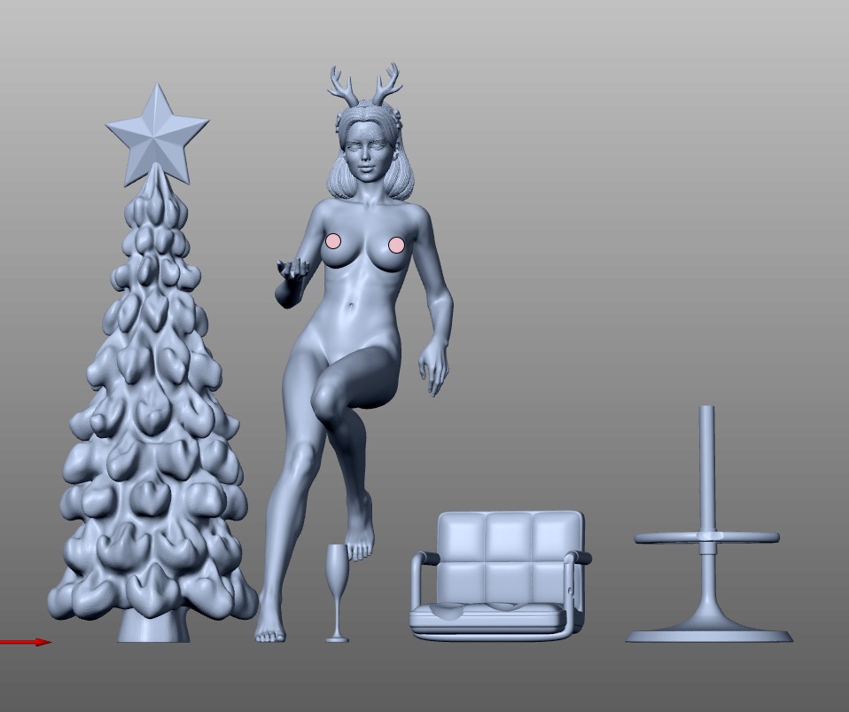 Merry Christmas - Happy New Year 3D print model_14