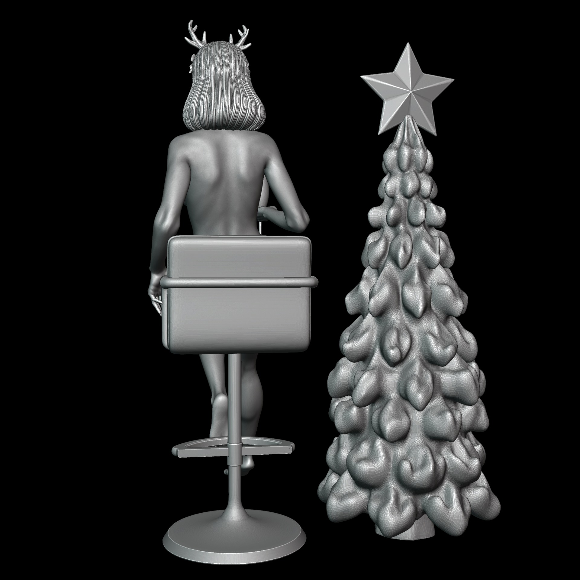 Merry Christmas - Happy New Year 3D print model_9