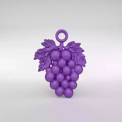 Grapes Pendant 3D print model