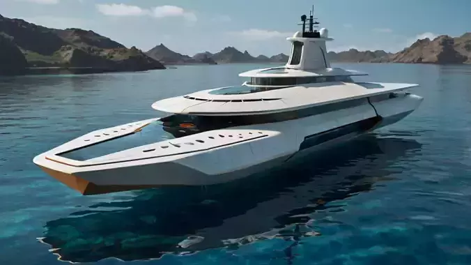 3D Yacht Model