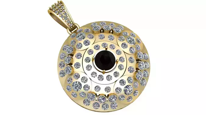 Hip Hop Glamira Tennis Atrovel Pendant 3D Printable Model