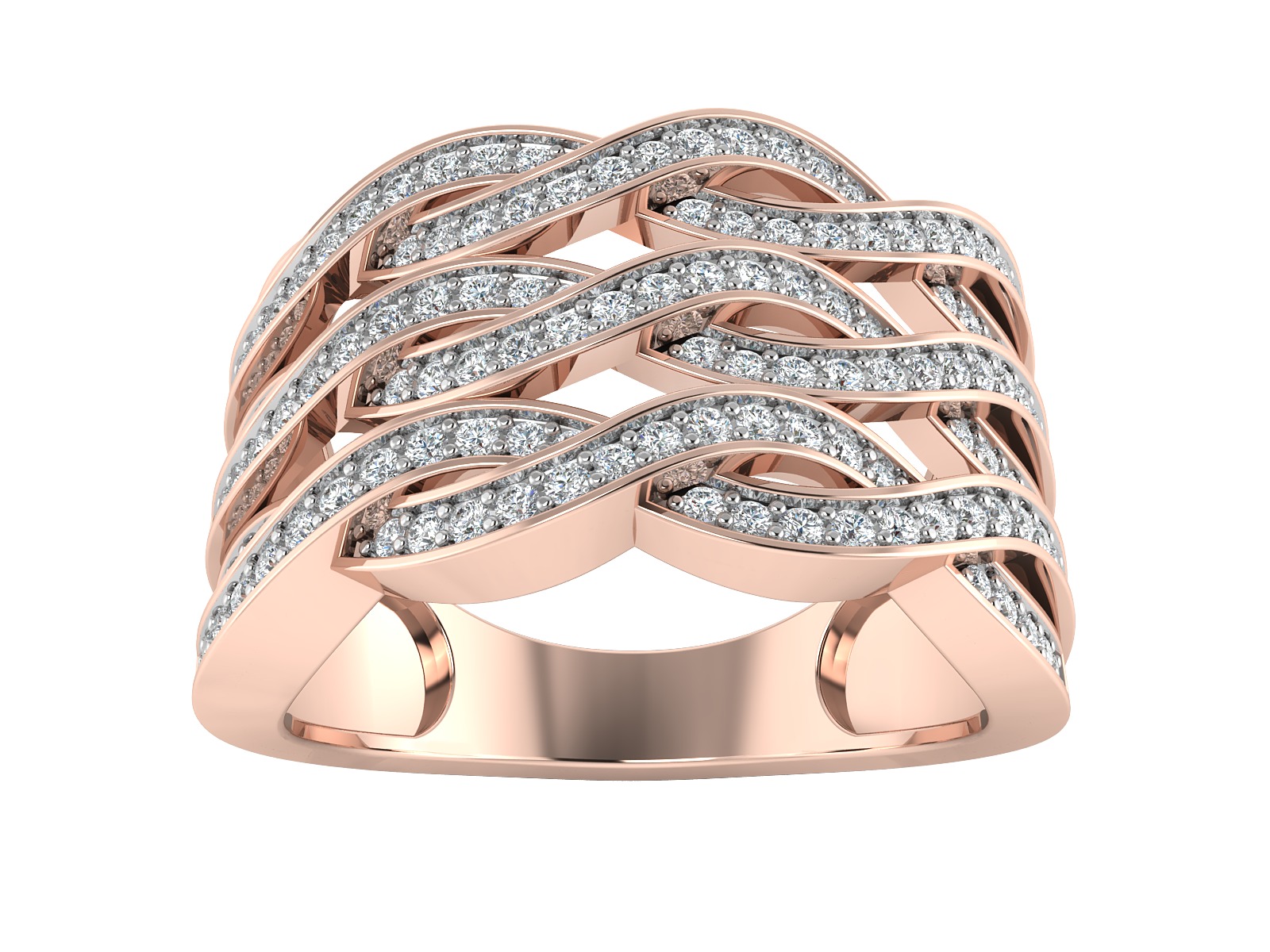 Women Ring  Render 3dm STL OBJ FBX Details 3D print model_2