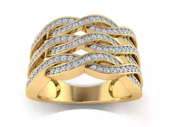 Women Ring  Render 3dm STL OBJ FBX Details 3D print model