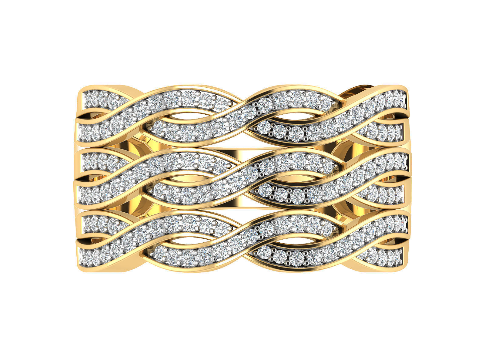 Women Ring  Render 3dm STL OBJ FBX Details 3D print model_14