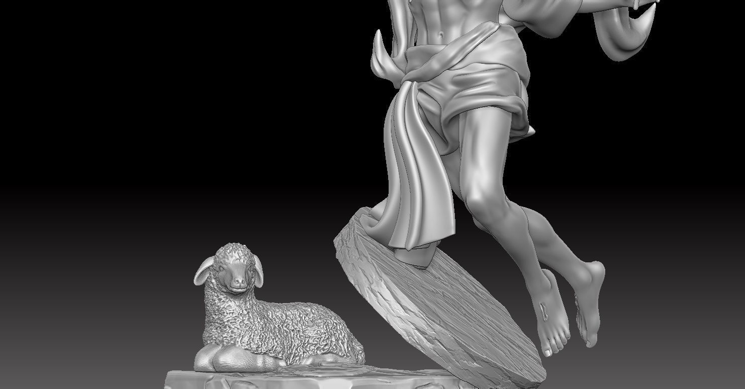Model of the Flying Jesus Christ Statue 3D print model_10