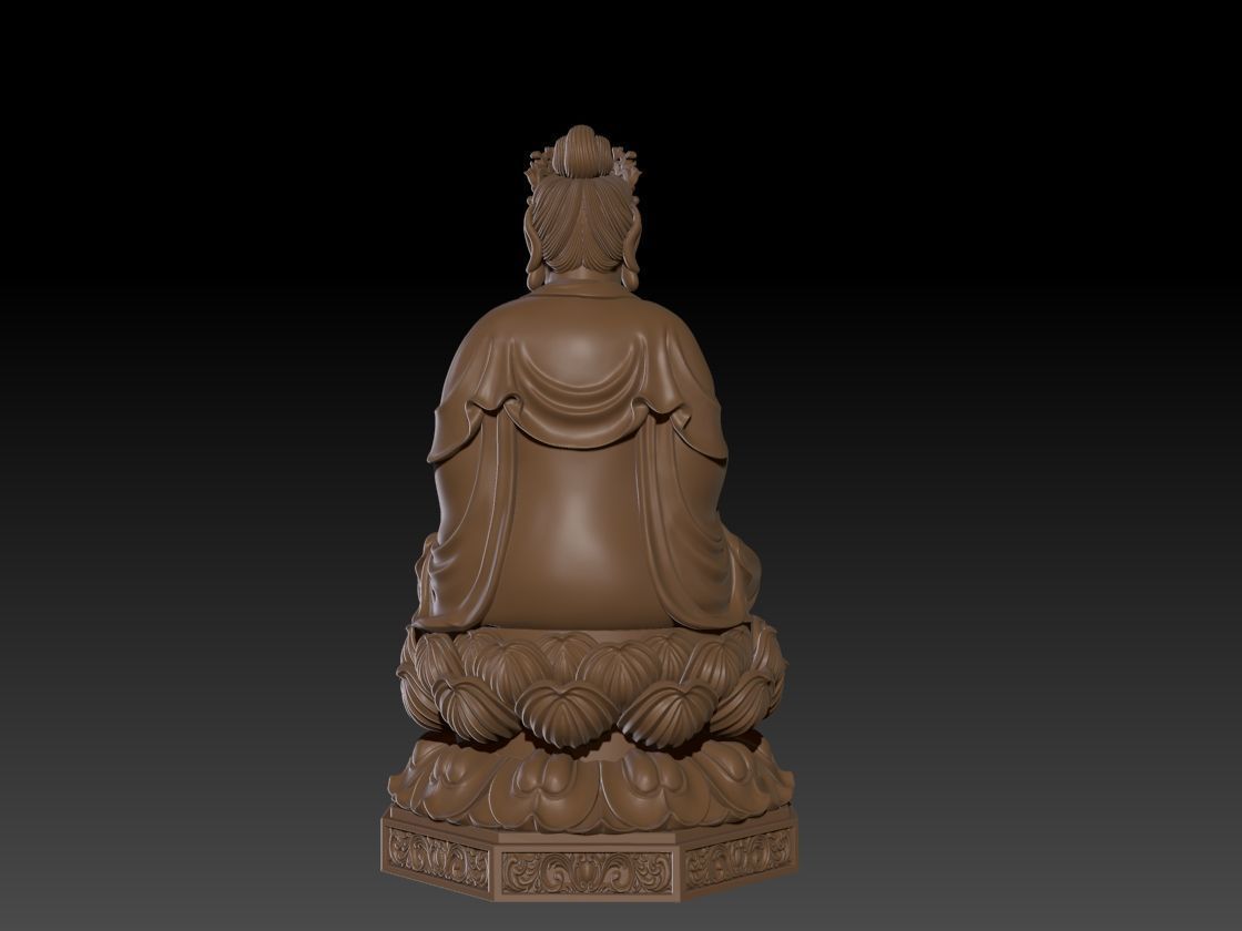 3D Models Buddha Statue  3D print model_2