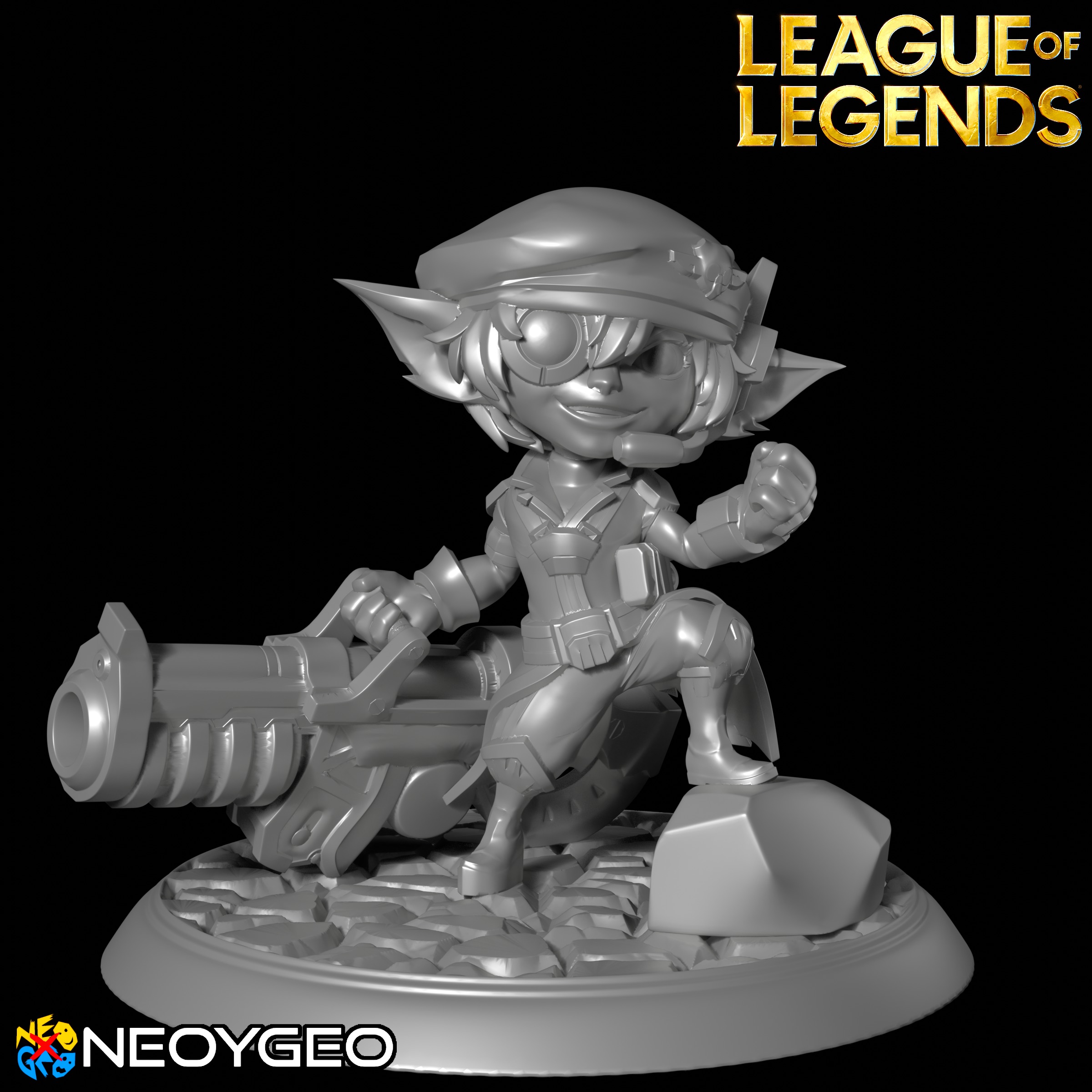 TRISTANA OMEGA SQUAD - LEAGUE OF LEGENDS 3D print model_1