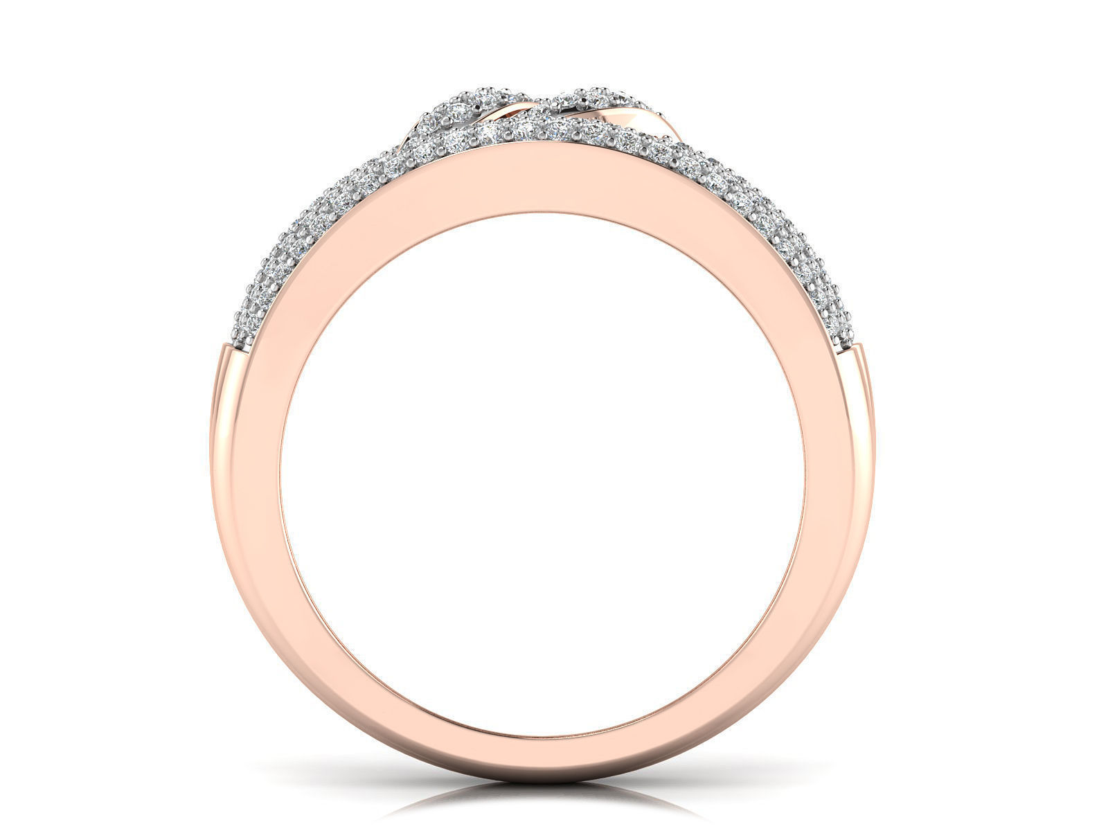 Women Ring  Render 3dm STL OBJ FBX Details 3D print model_4