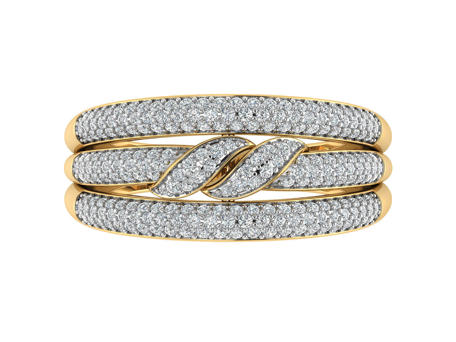 Women Ring  Render 3dm STL OBJ FBX Details 3D print model_14