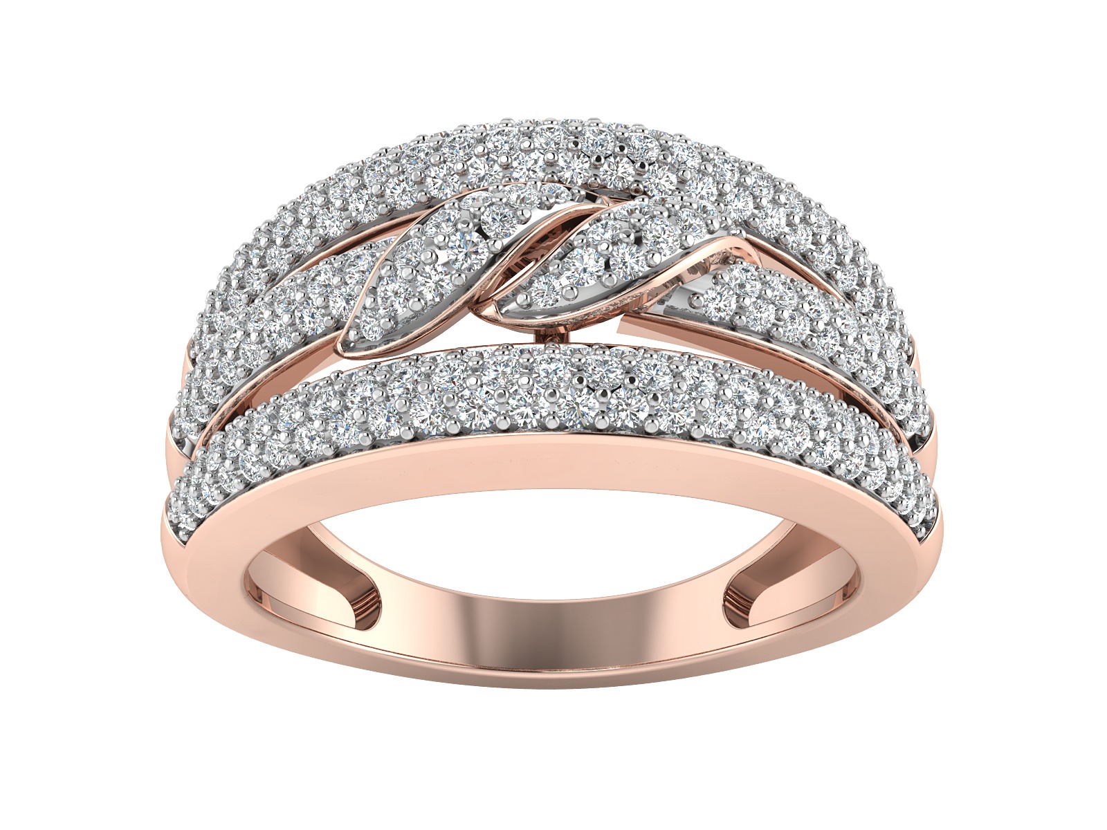 Women Ring  Render 3dm STL OBJ FBX Details 3D print model_2