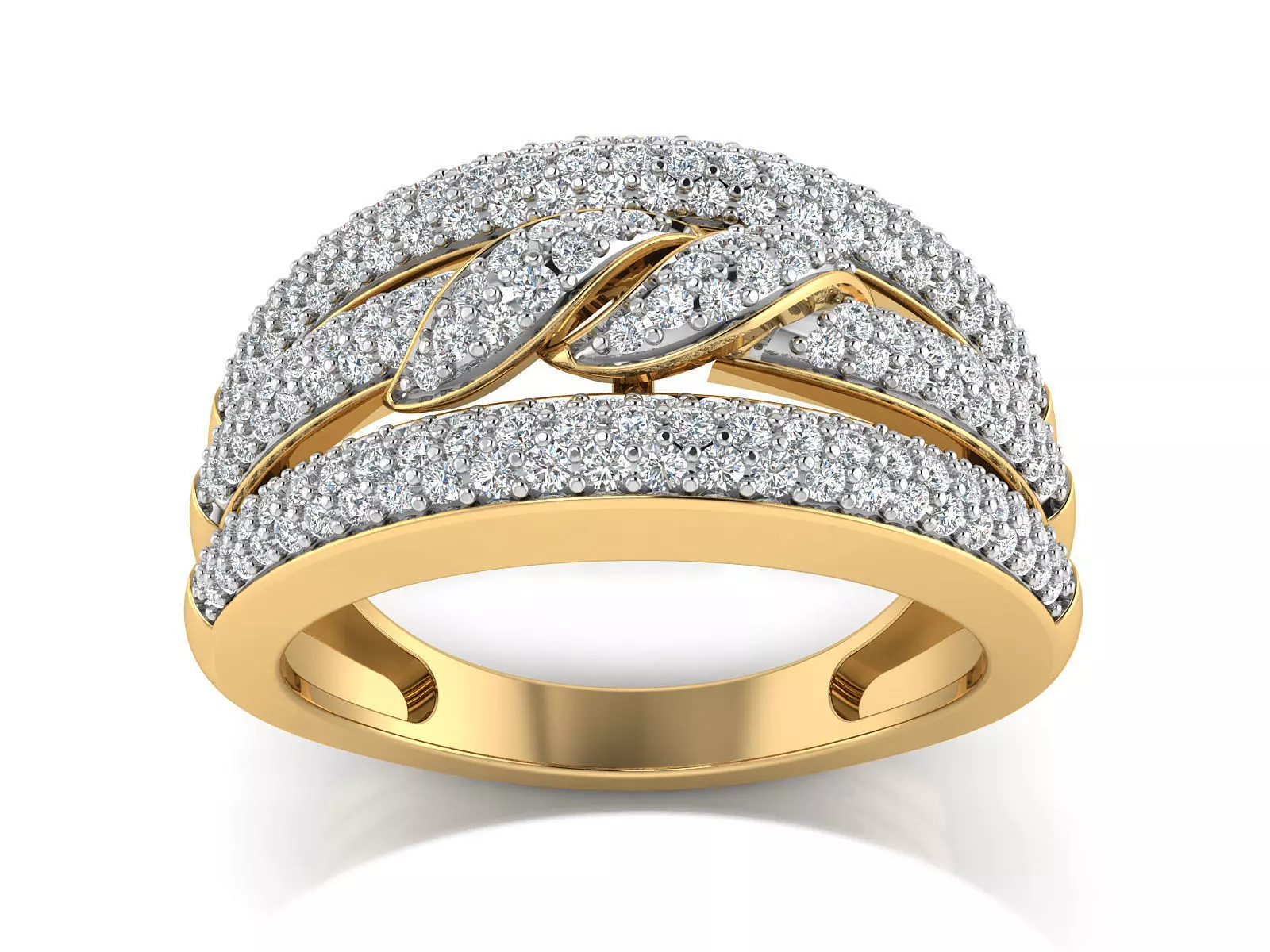 Women Ring  Render 3dm STL OBJ FBX Details 3D print model_0