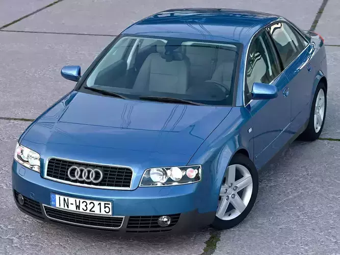 Audi A4 2003 3D model