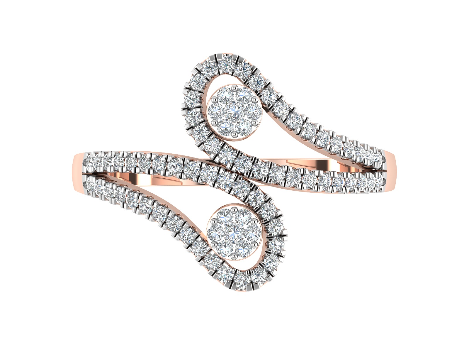 Women Ring  Render 3dm STL OBJ FBX Details 3D print model_13