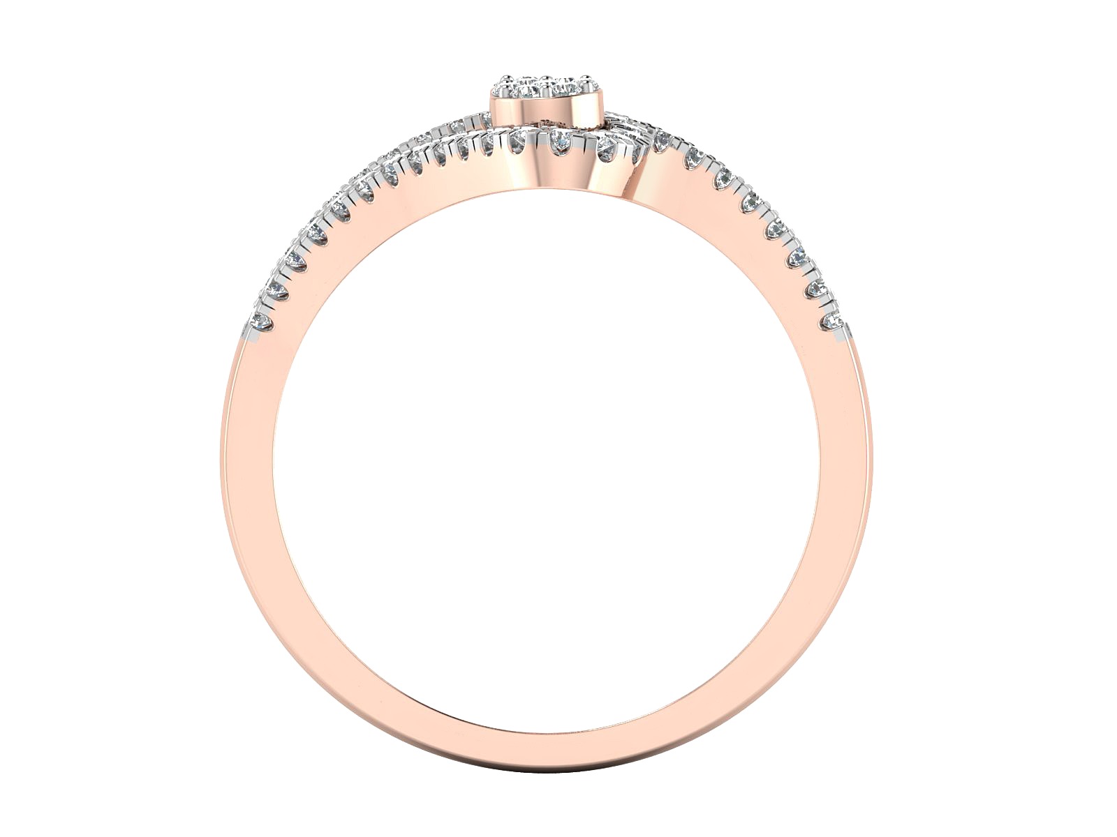 Women Ring  Render 3dm STL OBJ FBX Details 3D print model_5