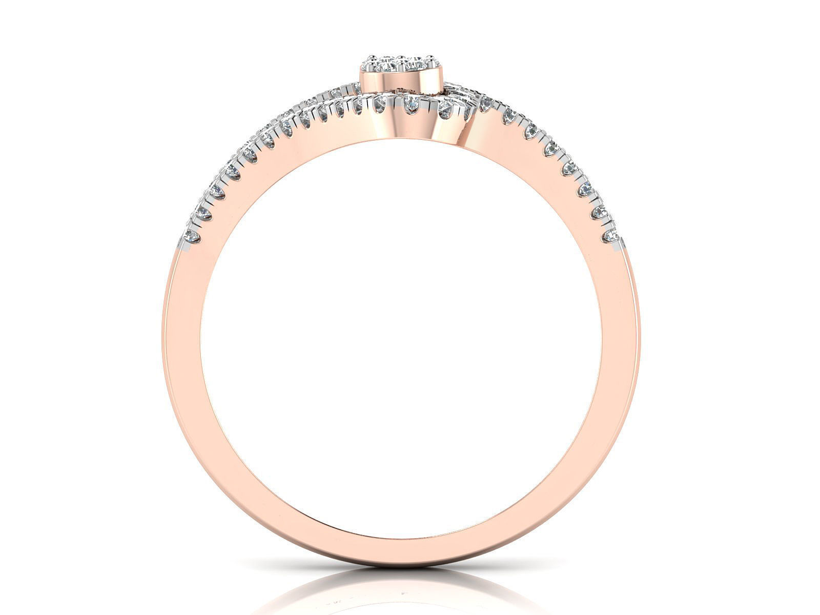 Women Ring  Render 3dm STL OBJ FBX Details 3D print model_4