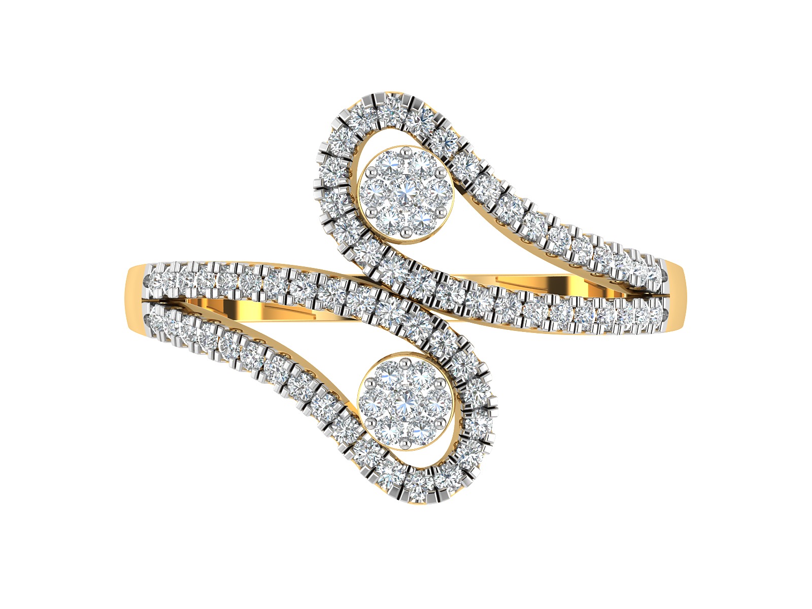 Women Ring  Render 3dm STL OBJ FBX Details 3D print model_15