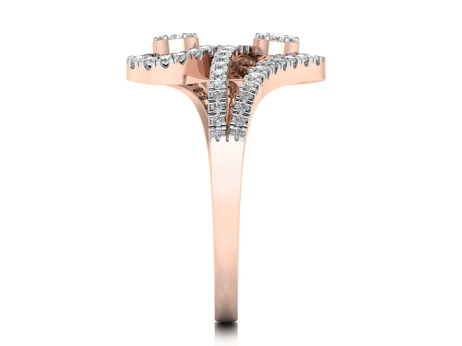 Women Ring  Render 3dm STL OBJ FBX Details 3D print model_8