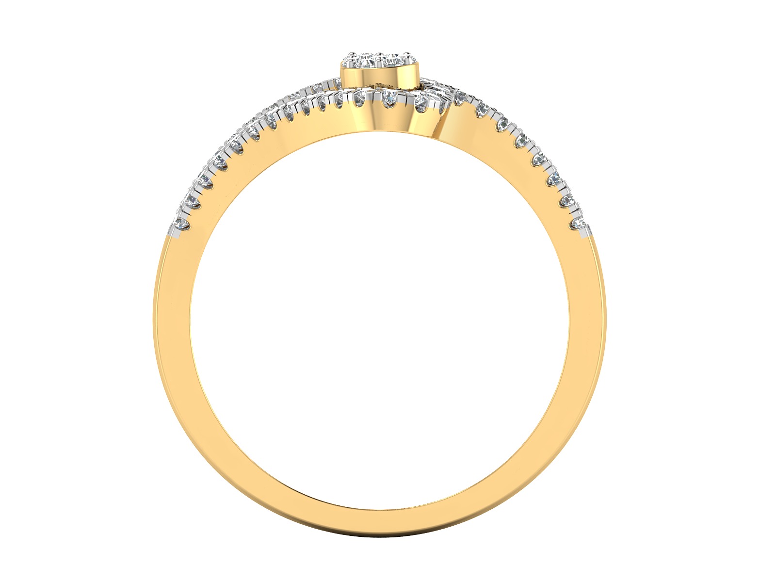 Women Ring  Render 3dm STL OBJ FBX Details 3D print model_7