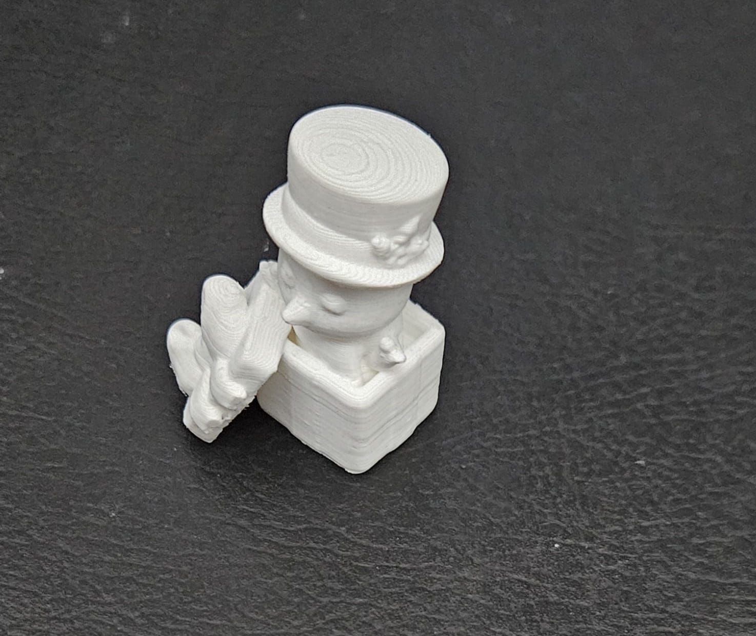 Snowman Gift 3D print model_8