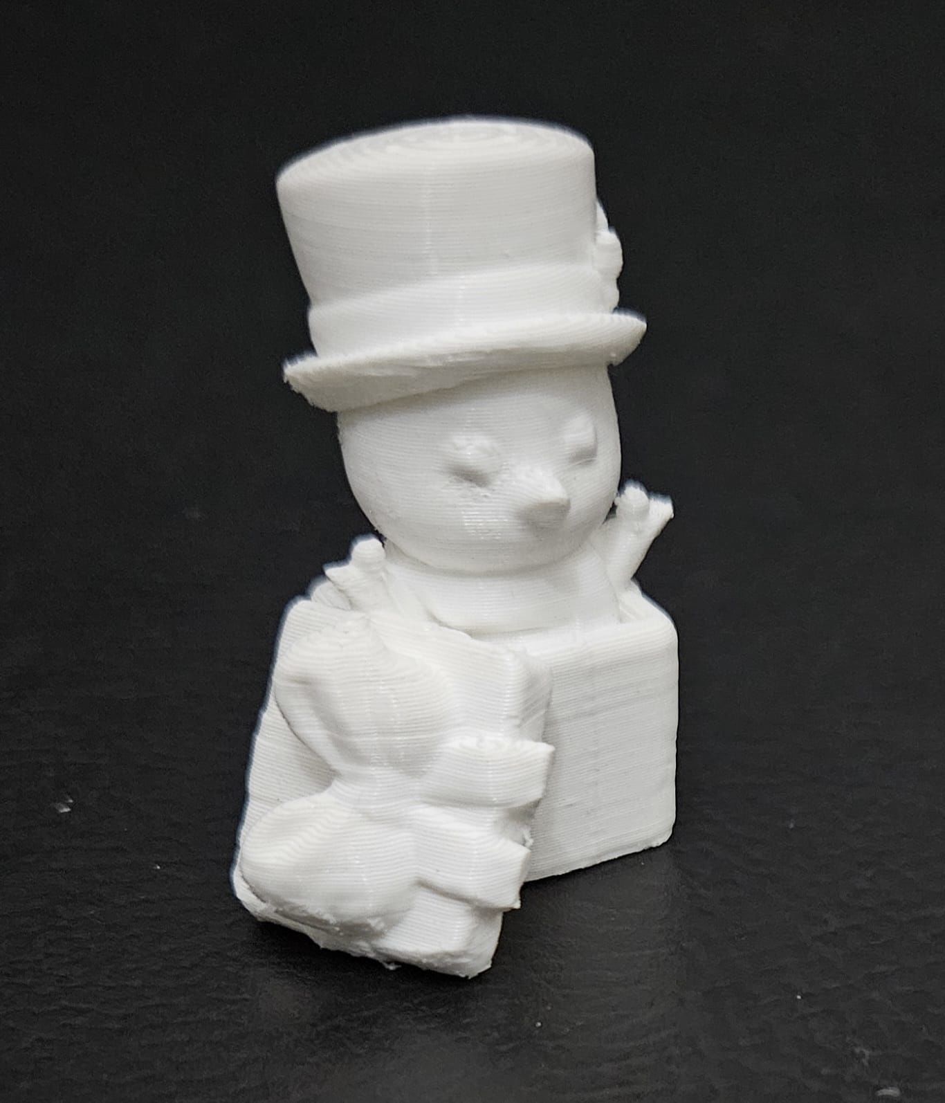 Snowman Gift 3D print model_11
