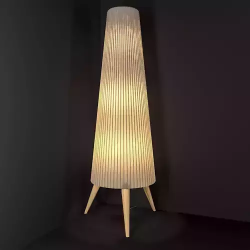 OKENSAND Floor lamp beach white Ikea