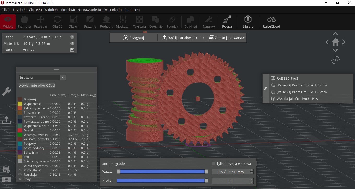 Throated Worm 3d FULLY RIGED with Rigid Body Low-poly 3D model_4