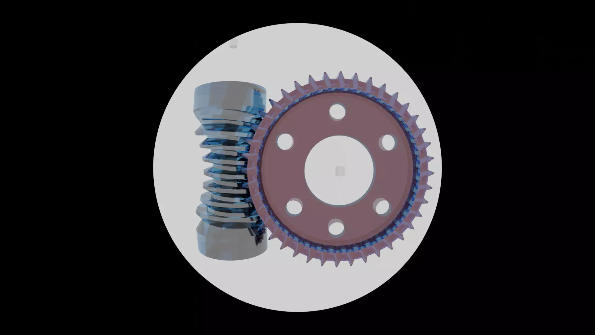 Throated Worm 3d FULLY RIGED with Rigid Body Low-poly 3D model_0